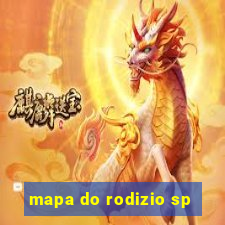 mapa do rodizio sp